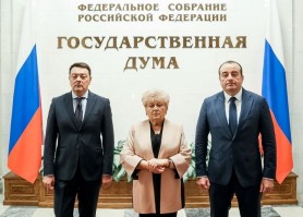 FOTO // Deputații „ȘOR” negociază în Duma rusească asigurarea R. Orhei cu gaze naturale și exportul produselor agricole din regiune în Federația Rusă